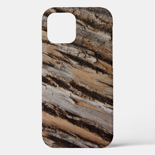 Tree Bark I Natural Abstract Textured Design Case-Mate iPhone Case (Back)