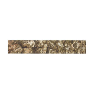 Tree Bark II Natural Textured Design Invitation Belly Band