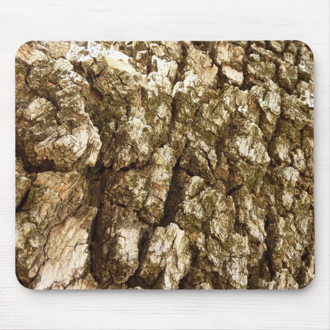 Tree Bark II Natural Textured Design Mouse Pad (Front)