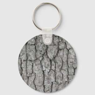 Tree Bark Key Ring