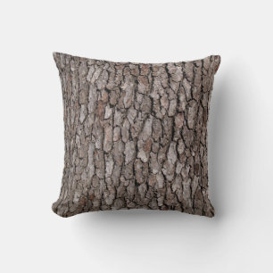 Tree Bark on a Pillow