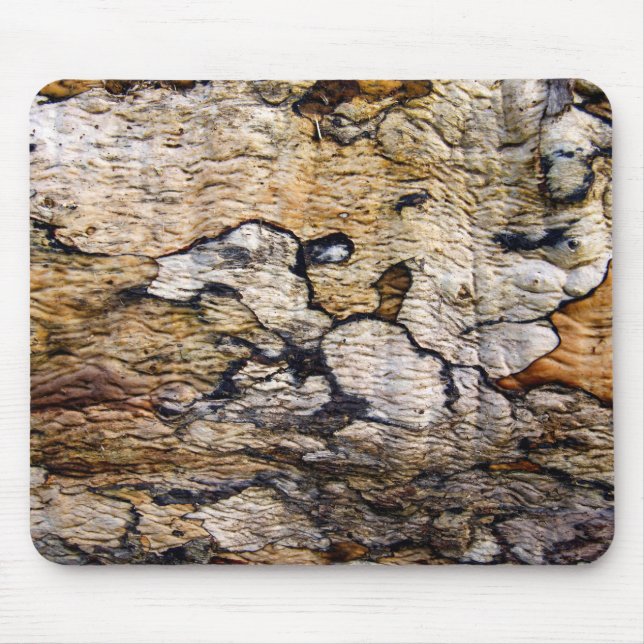 Tree bark pattern mousepad (Front)