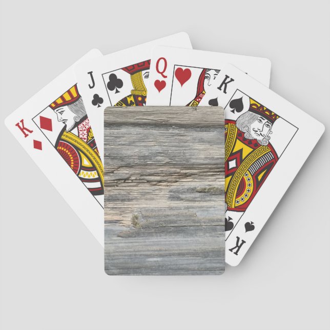 Tree Bark Playing Cards (Back)