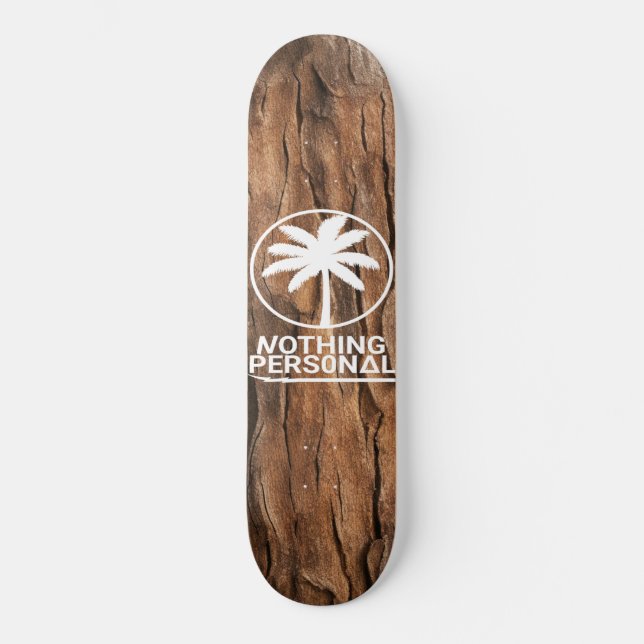 Tree Bark Skateboard (Front)