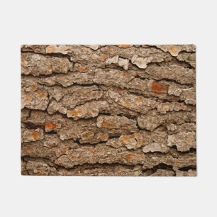 Tree Bark Texture Doormat