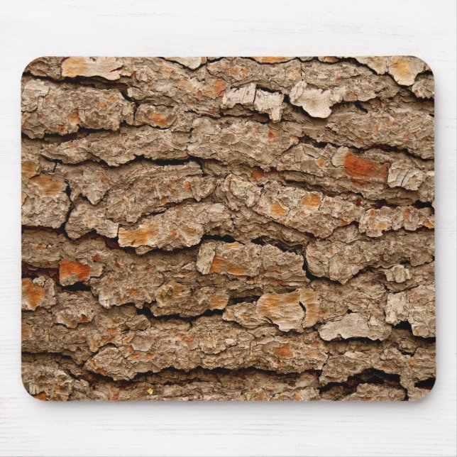 Tree Bark Texture Mouse Pad (Front)