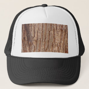 tree bark trucker hat