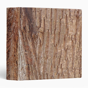 tree bark with poison ivy vine 3 ring binder