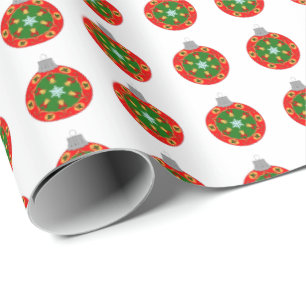 Tree Bauble Wrapping Paper