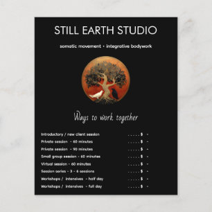 Tree Between Worlds   Tree of Life Designs Flyer