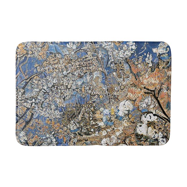 TREE BLOSSOM BATH MAT (Front)
