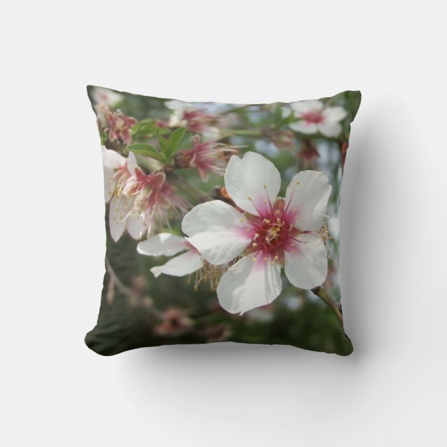 Tree Blossom Cushion / Pillow (Front)