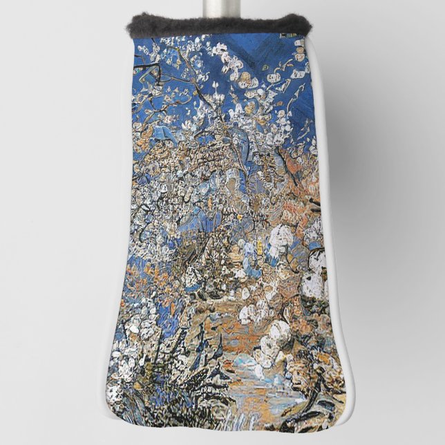 TREE BLOSSOM GOLF HEAD COVER (Rotate 90)