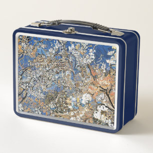 TREE BLOSSOM METAL LUNCH BOX