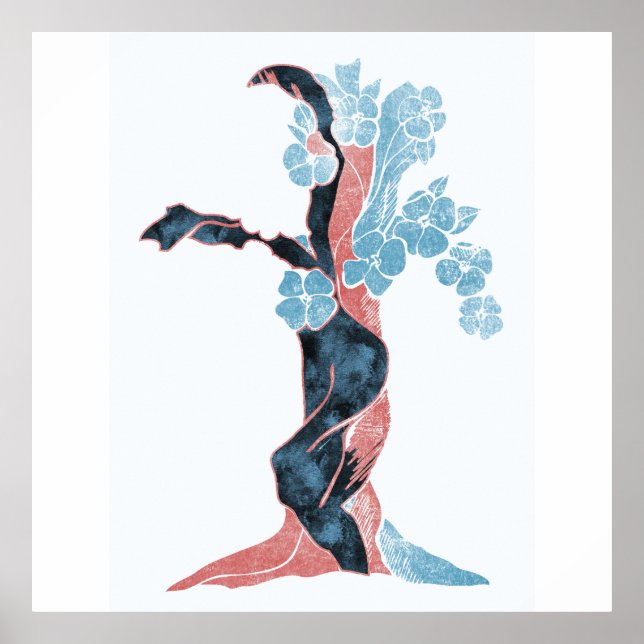 Tree Blossom Poster (Front)