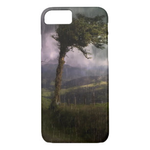 Tree Blowing in the Wind During a Thunder Storm iPhone 8/7 Case