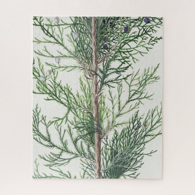 Tree Branch Leaves Impossible Jigsaw Puzzle (Vertical)