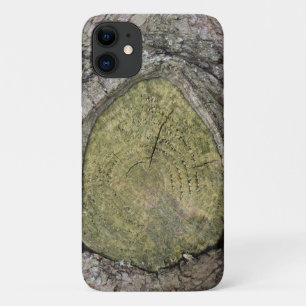 Tree Branch Stub Close Up iPhone 11 Case