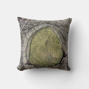 Tree Branch Stub Close Up Cushion