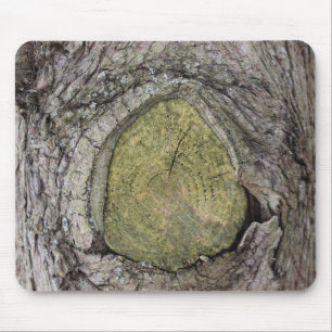 Tree Branch Stub Close Up Mouse Pad