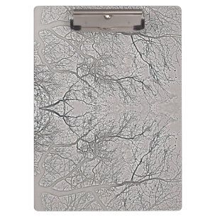 Tree Branches And Grey Sky Clipboard