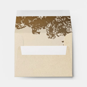 tree branches envelopes for wedding RSVP cards