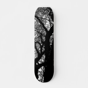 Tree Branches on Wood II Skateboard