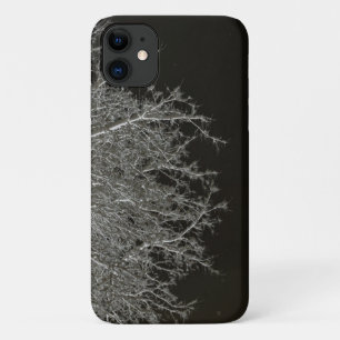 Tree branches Photo Negative iPhone 11 Case
