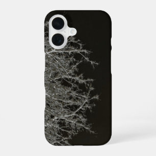 Tree branches Photo Negative iPhone 16 Case
