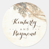 Tree Branches Rustic Wedding