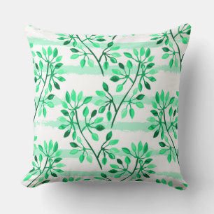 Tree branches with leaves cushion