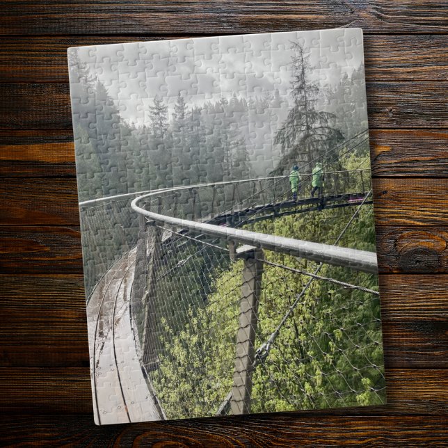 Tree Bridge Hiking Canada Nature Jigsaw Puzzle (Creator Uploaded)