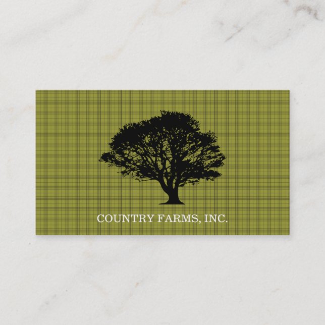 Tree Business Card (Front)