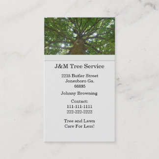 Tree Business Card