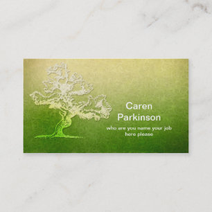 tree business card