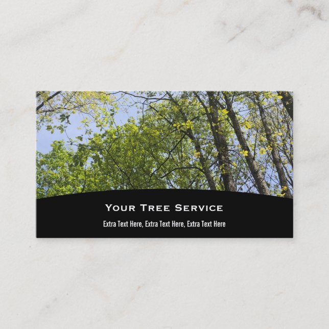 Tree Business Card (Front)