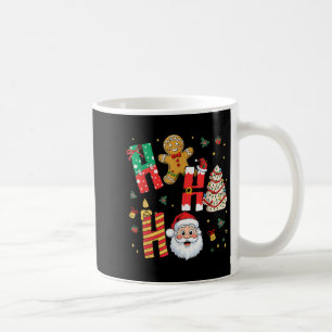 Tree Cake Gingerbread Christmas Ho Ho Funny Santa Coffee Mug
