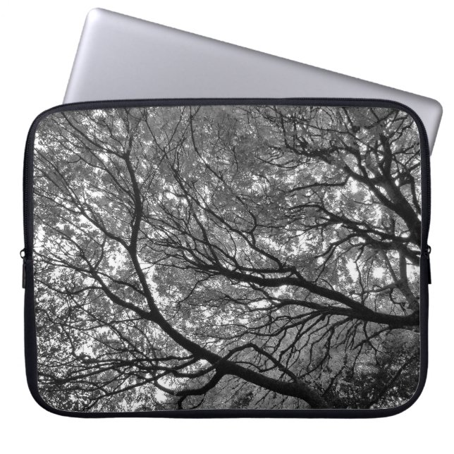 Tree Canopy III, Bute Park, Cardiff Laptop Sleeve (Front)