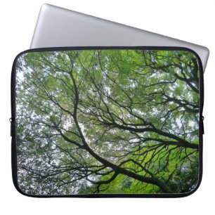 Tree Canopy V, Bute Park, Cardiff Laptop Sleeve