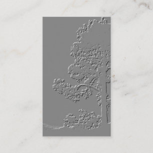 Tree Care Service / Faux Embossed  © Business Card