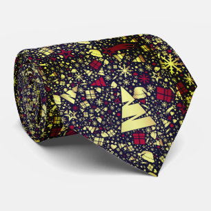 Tree Christmas Tie