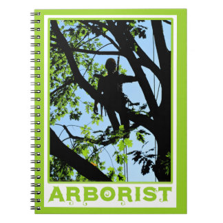 Tree Climber Silhouette: Arborist Notebook