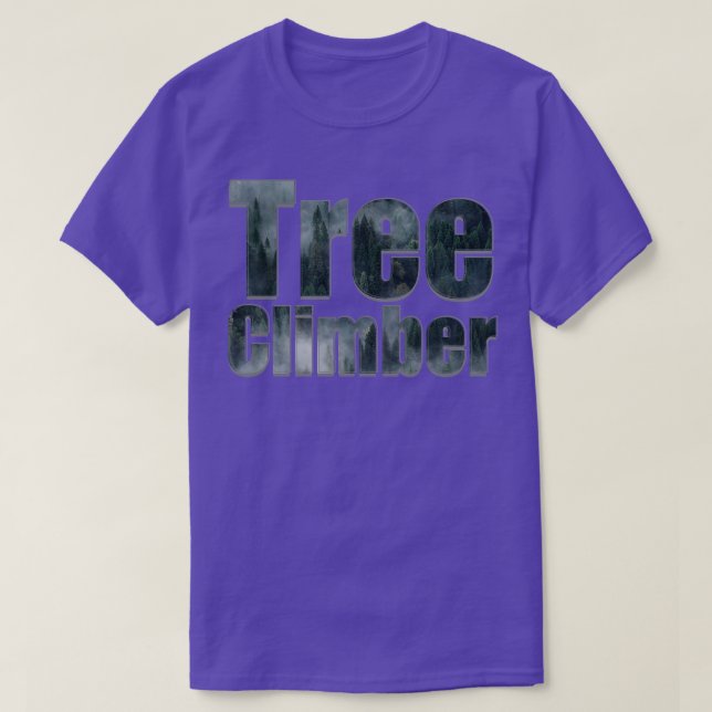 Tree Climber T-Shirt (Design Front)