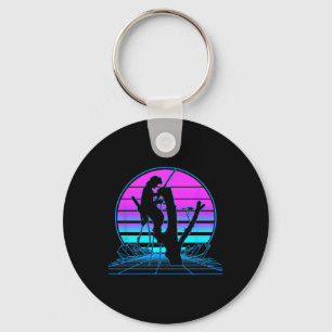 Tree Climbing Pastel Goth Vaporwave  Key Ring