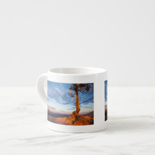 Tree Clings to Ledge, Bryce Canyon National Park Espresso Cup