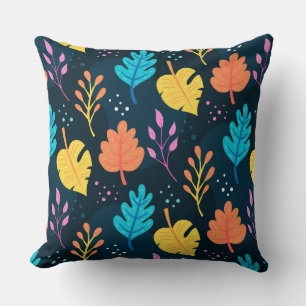 Tree colour pillow design 