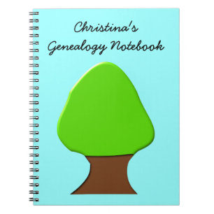 Tree Customisable Genealogy Notebook