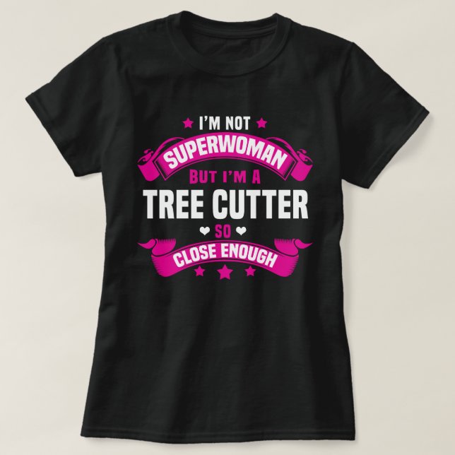 Tree Cutter T-Shirt (Design Front)
