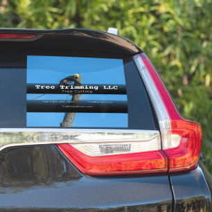 Tree Cutting company vehicle adverting business St