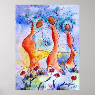 Tree Dancers Poster